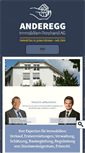 Mobile Screenshot of anderegg-immobilien.ch
