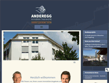 Tablet Screenshot of anderegg-immobilien.ch